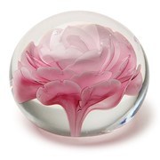 Small Paperweight - Pink Rose 95309