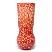 Mod Rings Bulb Vase - Blood Orange 26720A