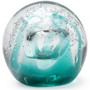 Small Paperweight - Ice Cave Teal Glow 95313TL