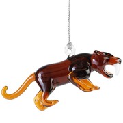 Glassdelights Ornament - Sabertooth Cat 26946