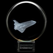 Crystal Sphere - Space Shuttle Endeavour 51208-SS