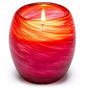 Glisten + Glass Candle - Peony Pink 28212P-CL