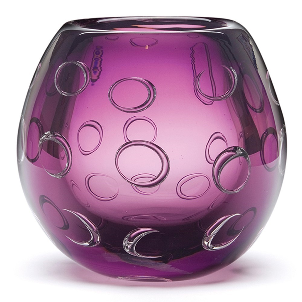 Tulip Ring Vase - Purple 26528B