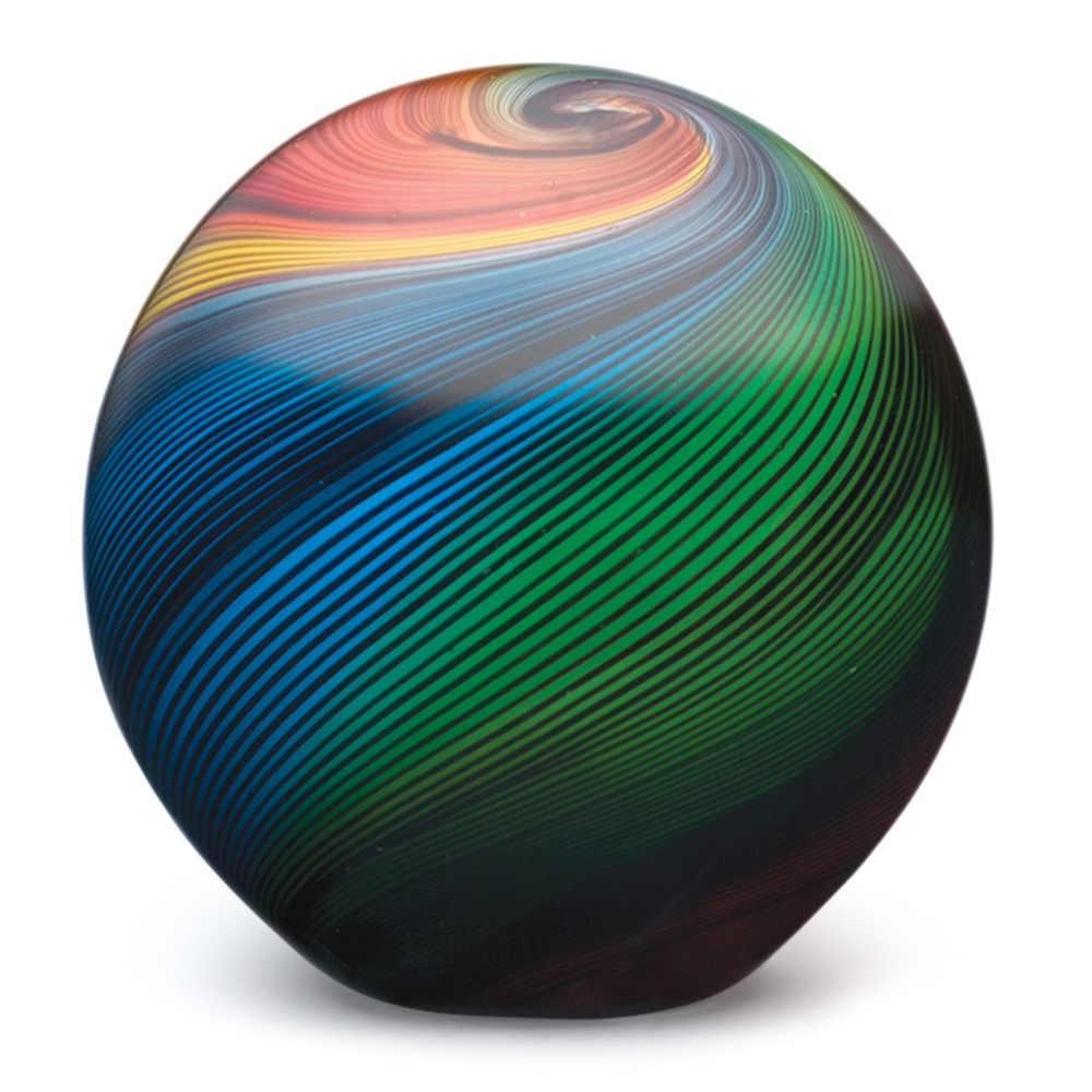 Mega Paperweight - Rainbow Twist