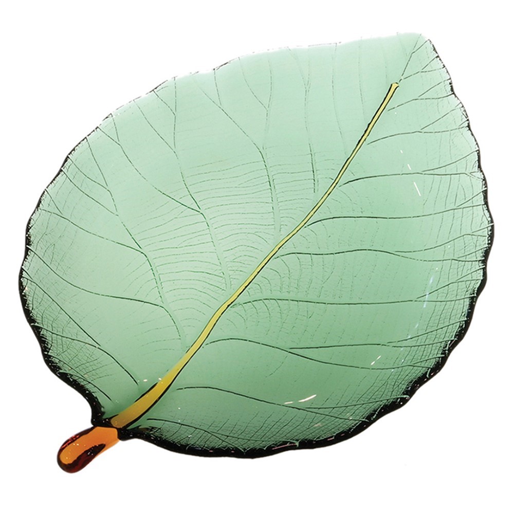 Large Leaf Plate - Olive 503001B