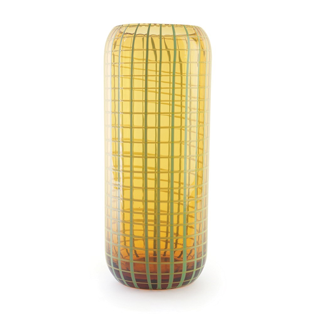 Cubic Tall Vase - Citrus Tea 503006B