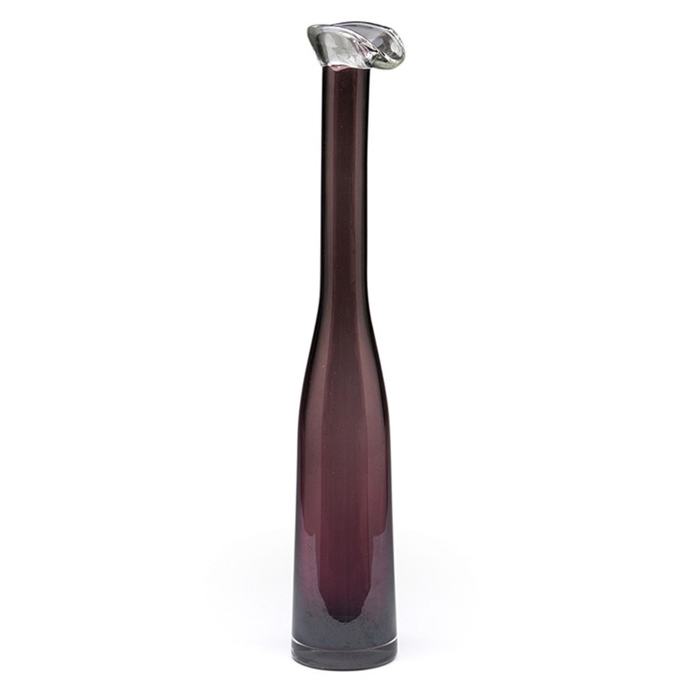 Bottle Rim Vase - Purple 504004A