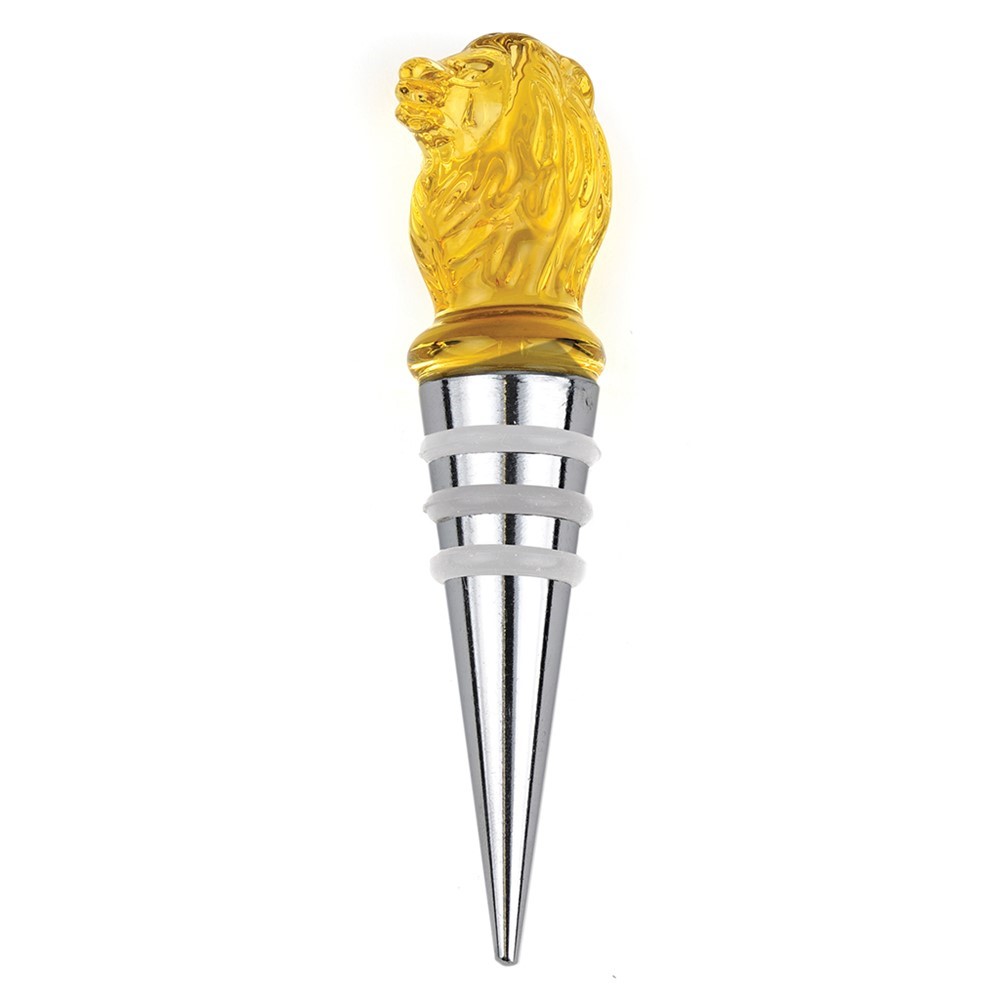 Lion Wine Stopper