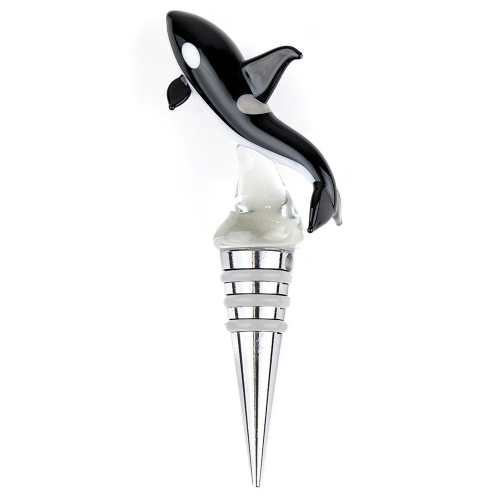 Orca Whale wine Stopper 83913