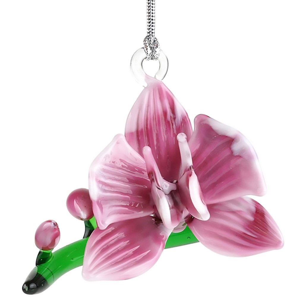 Glassdelights Ornament - Orchid 26929