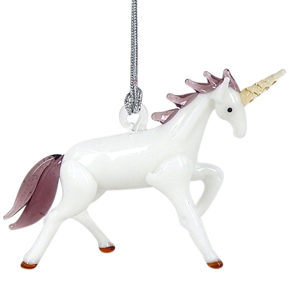 Glassdelights Ornament - Unicorn 26932