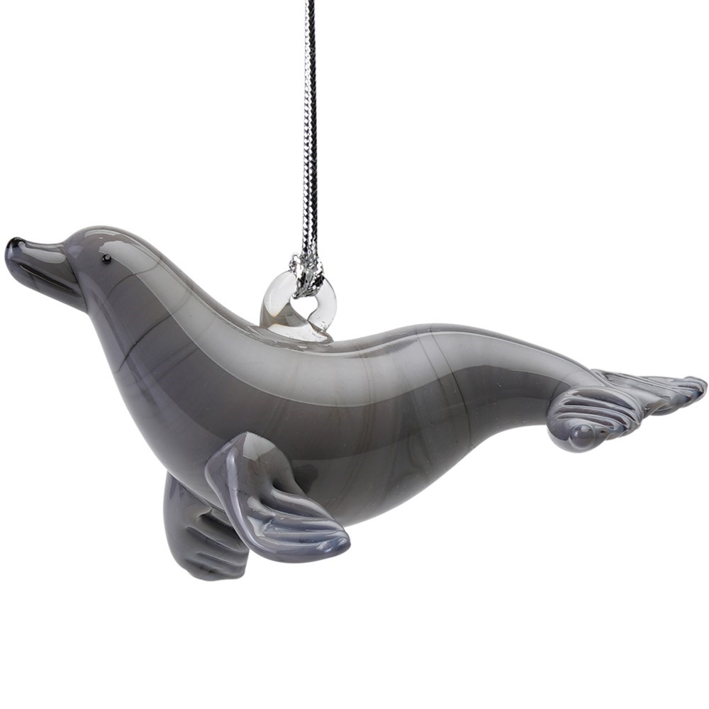 Glassdelights Ornament - Seal