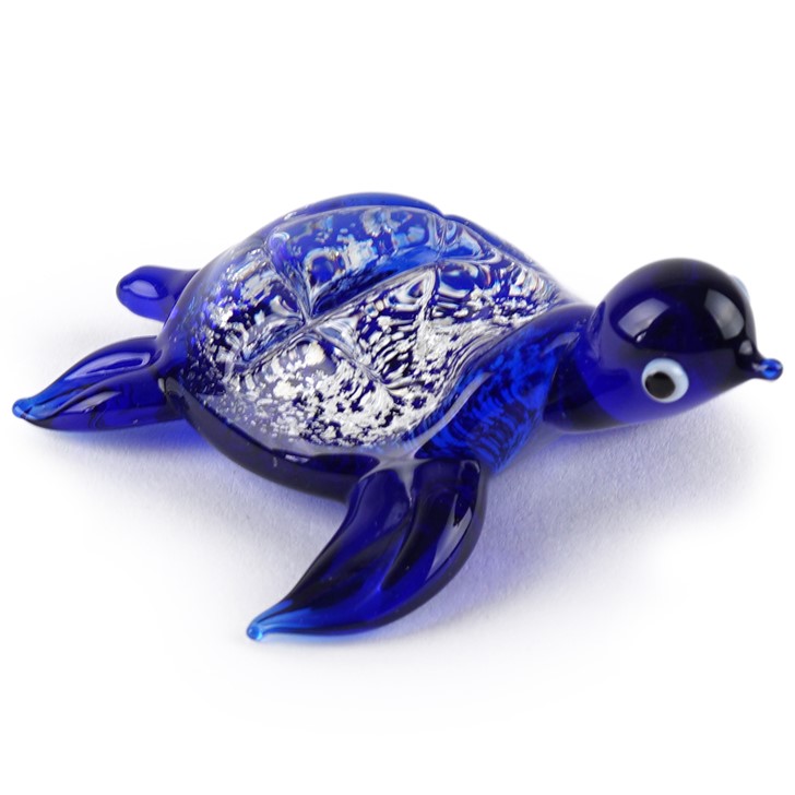 Mini Sea Turtle Blue | Dynasty Gallery