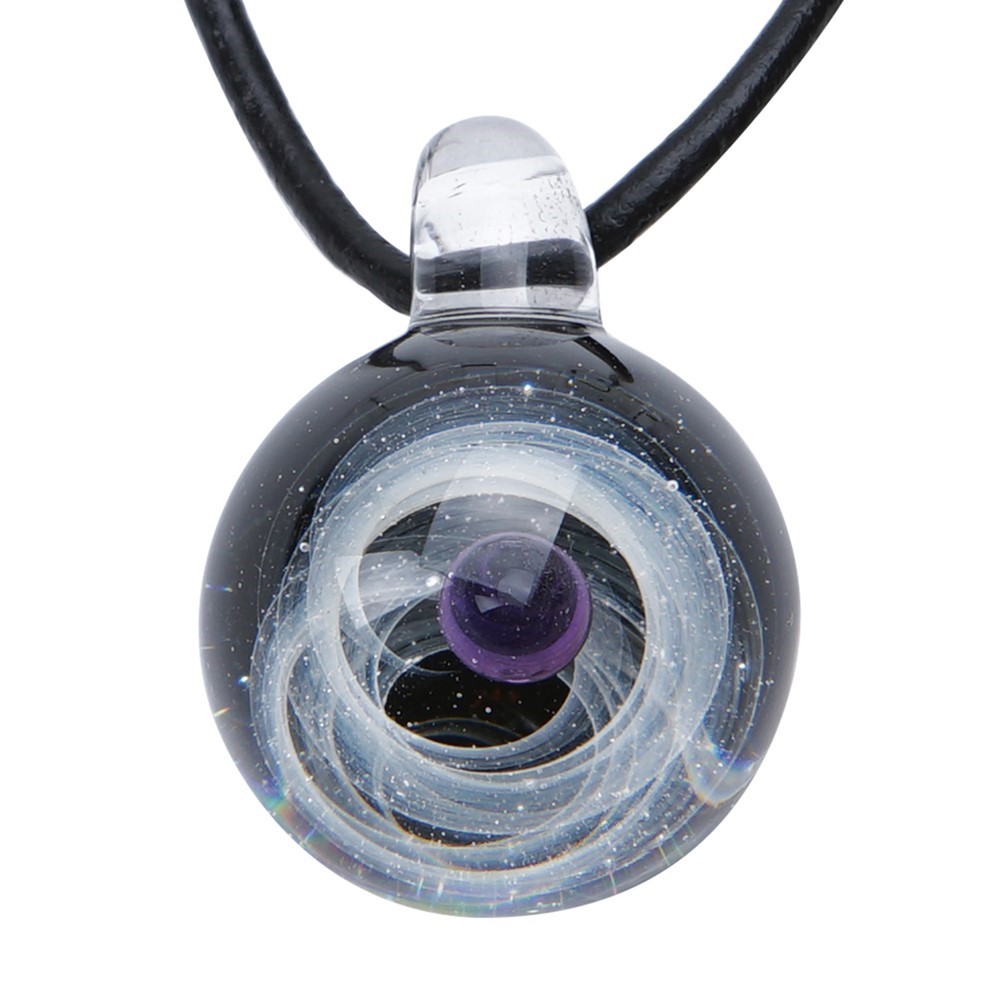 Celestial Pendant - Black/Purple