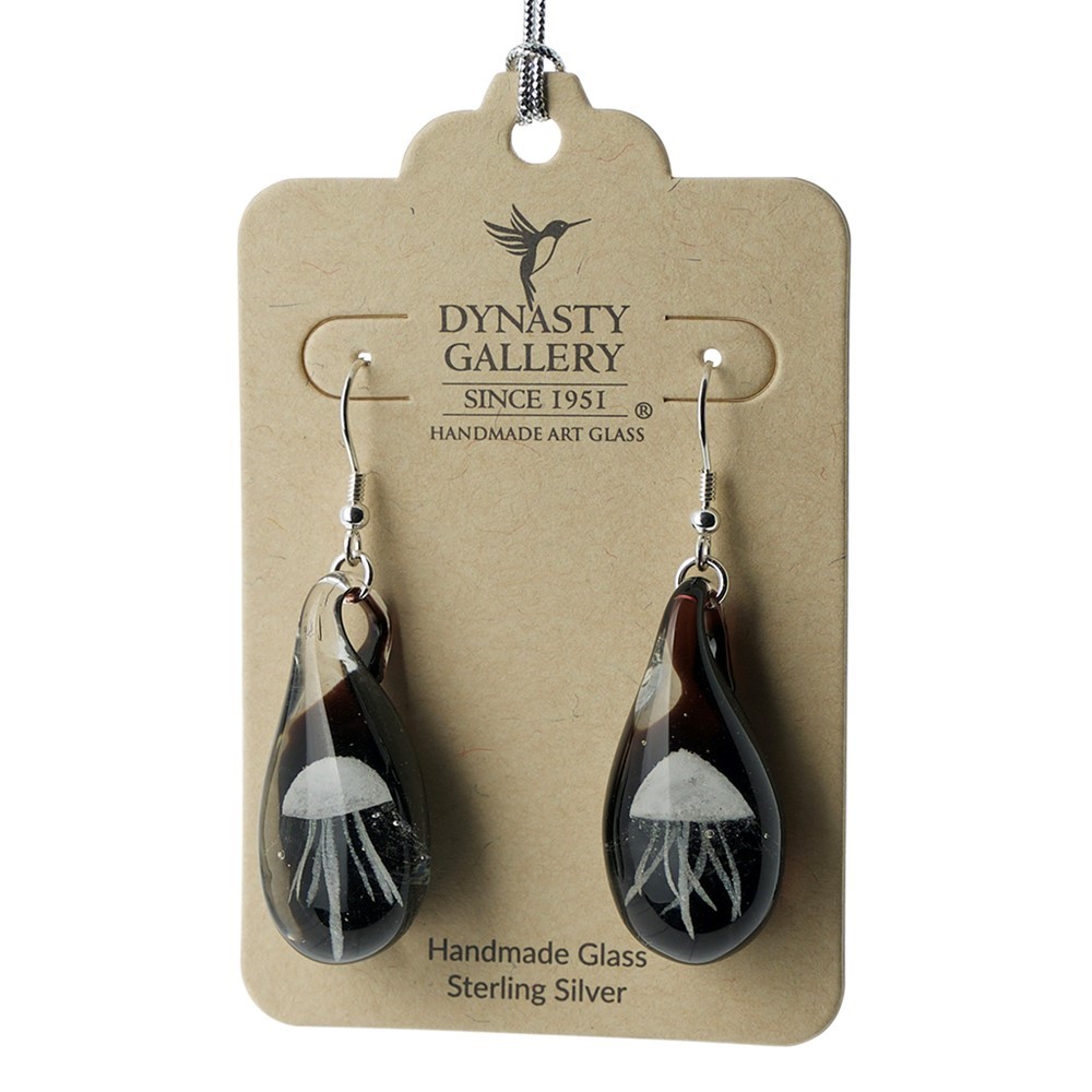 Jellyfish Earrings - White Glow 83500W