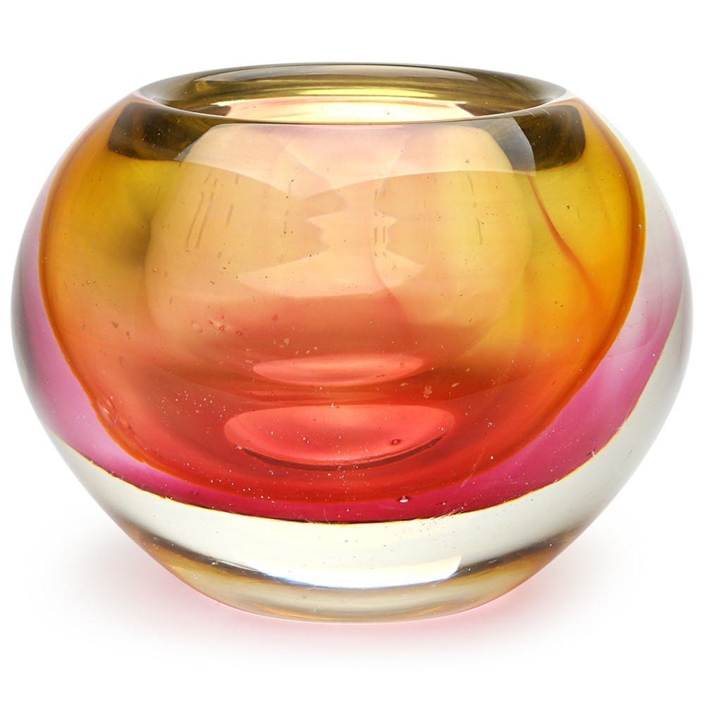 Halo Bowl - Amber/Rose 26735C