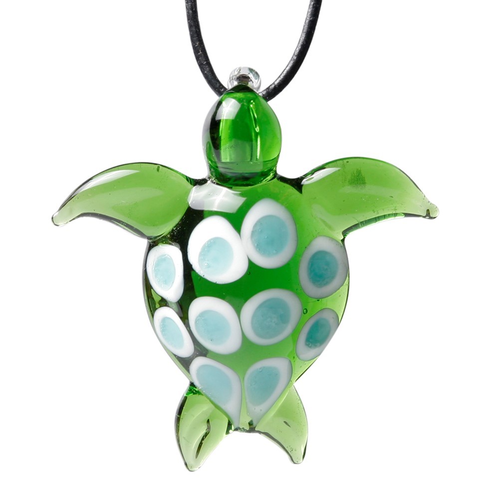 Sea Turtle Pendant - Green 83404G