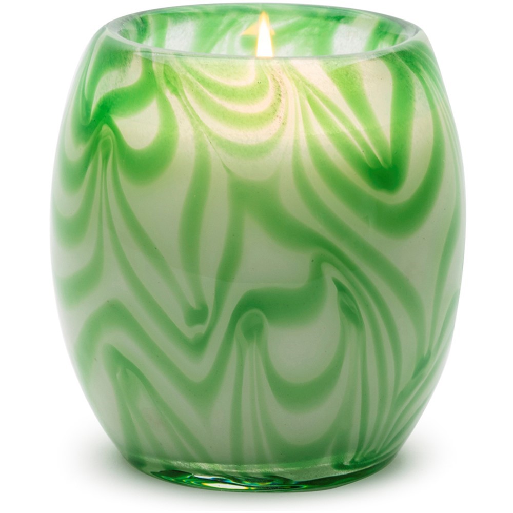 Glisten + Glass Candle - Bamboo Glow 28210BM-CL