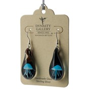 Jellyfish Earrings - Blue Glow 83500B View 2