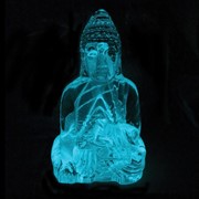 Guanyin (Female Buddha) - Glow Vapor 25431GLW View 3