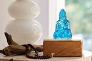 Guanyin (Female Buddha) - Aqua Blue 25431B View 3