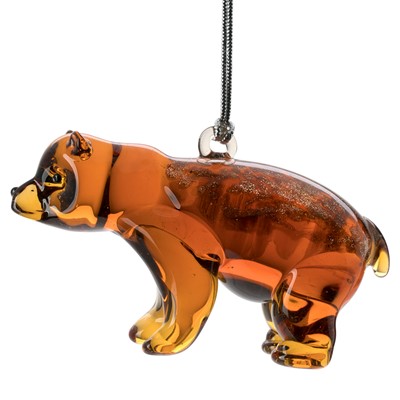 Bold Grizzly Bear Statue - Eye-Catching Floor Ornament