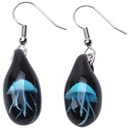 Jellyfish Earrings - Blue Glow 83500B View 4