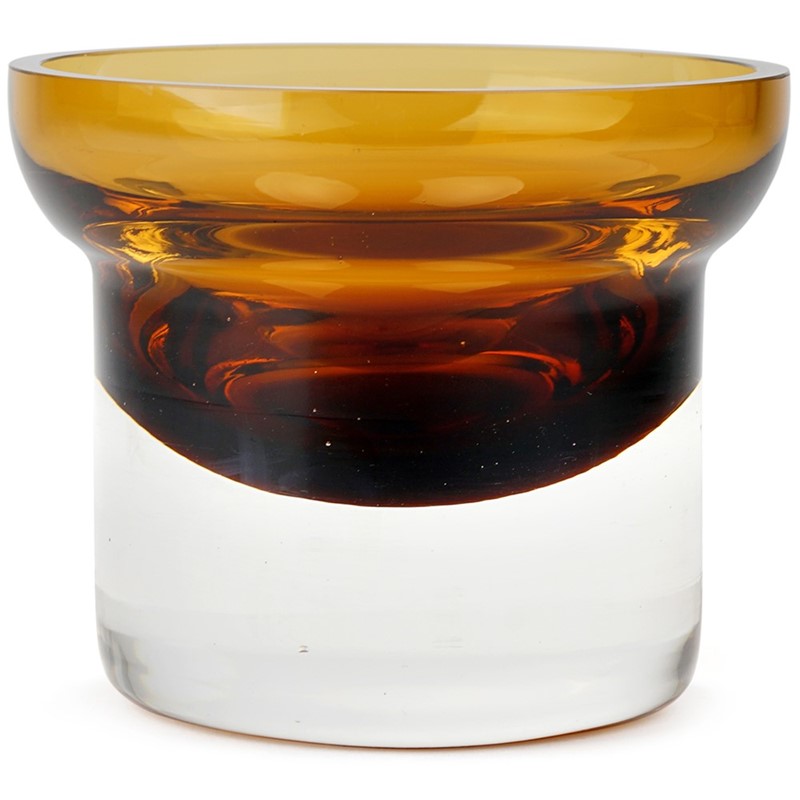 Small Votive Bowl - Amber