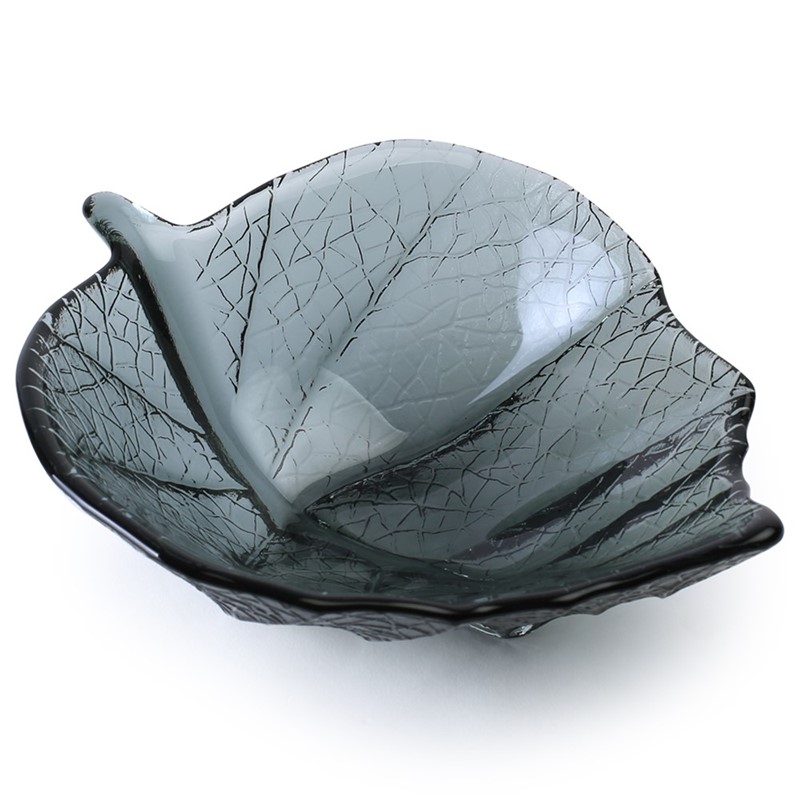 Small Leaf Bowl - Smoky Grey