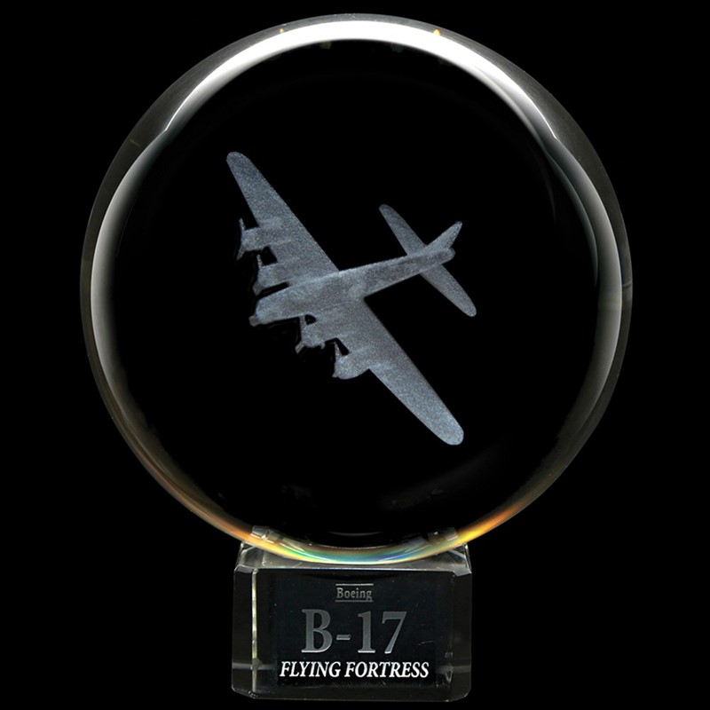 Crystal Sphere - B-17 Flying Fortress