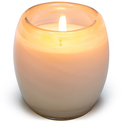 Glisten Glass Candle Rose Gold Shimmer | Dynasty Gallery
